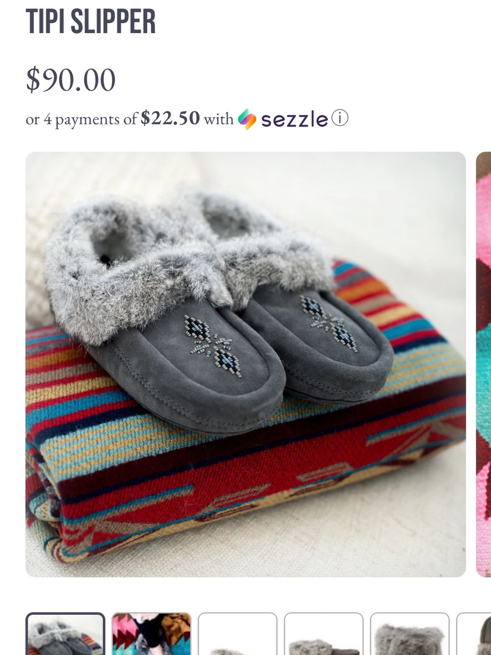 Manitobah Mukluks Tipi Slipper